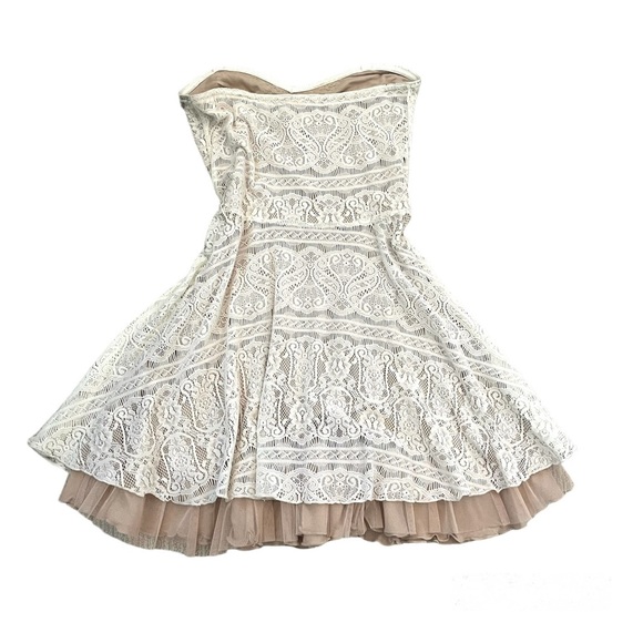 Free People Strapless White Dress - Picture 2 of 3